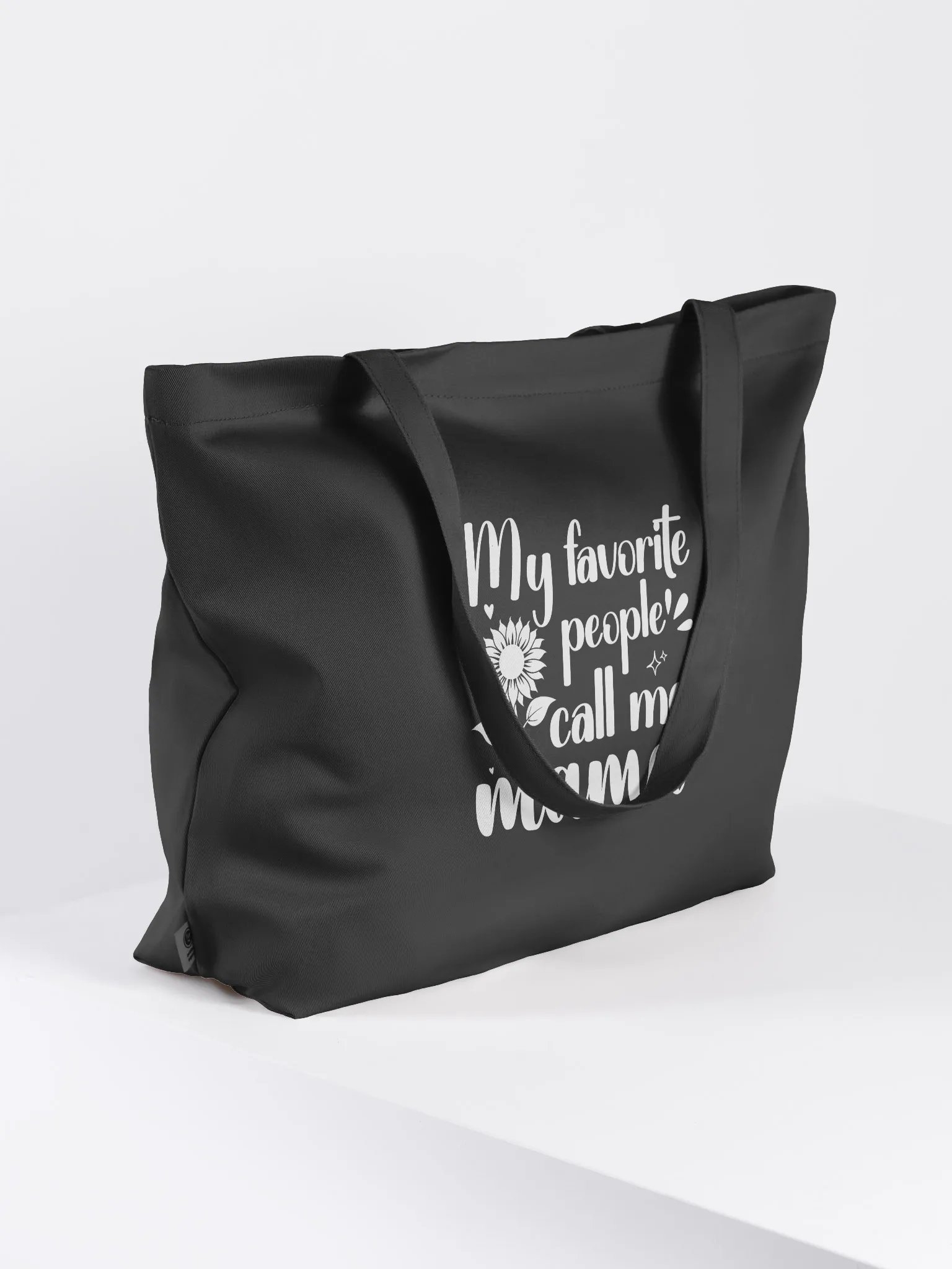 My Favorite People Call Me Mama, Eco Tote Bag - Black product image (3)