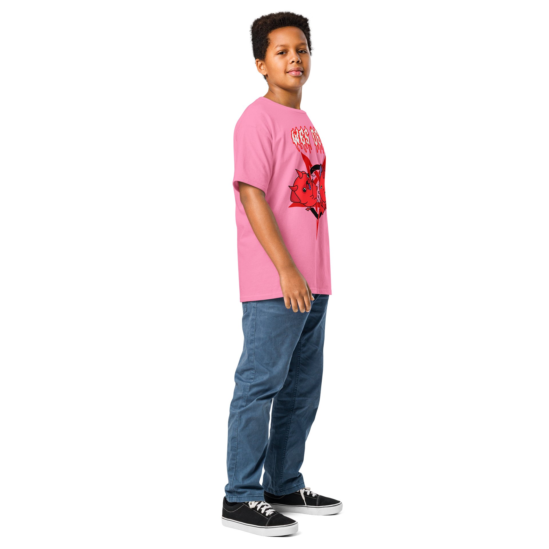 Wes Devil Evil Cuteness Youth Shirt product image (18)