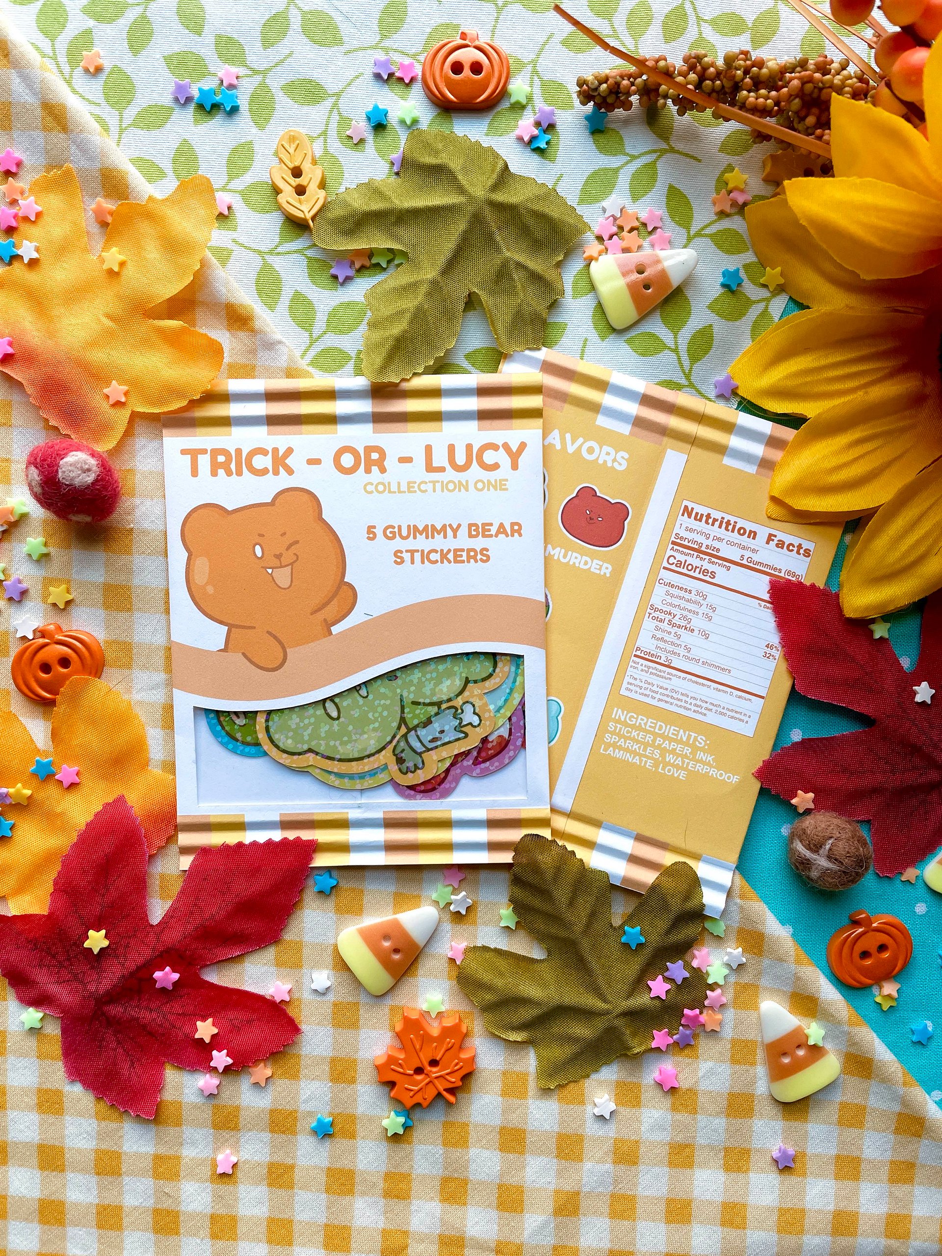 Spooky Lucy Sticker Pack Collection One product image (1)