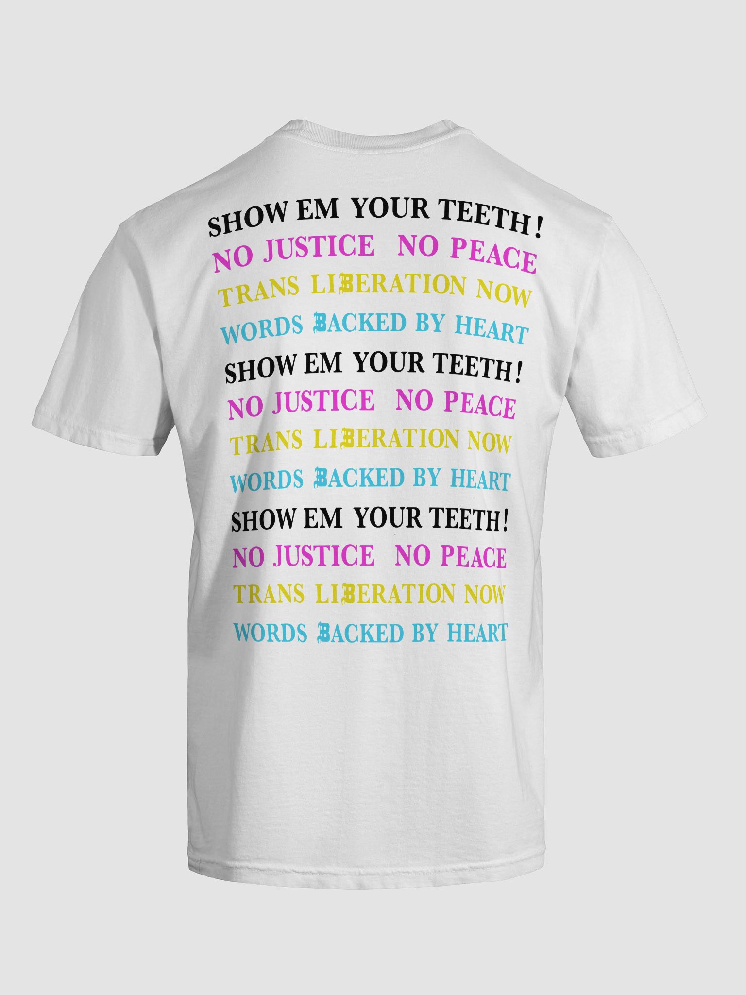 Pride shirt white product image (6)