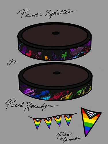 I love it when a plan comes together.

Work in progress 🏳️‍🌈🌈 

 #wip #workinprogress #dbdtotem #pridemonth #deadbydaylight