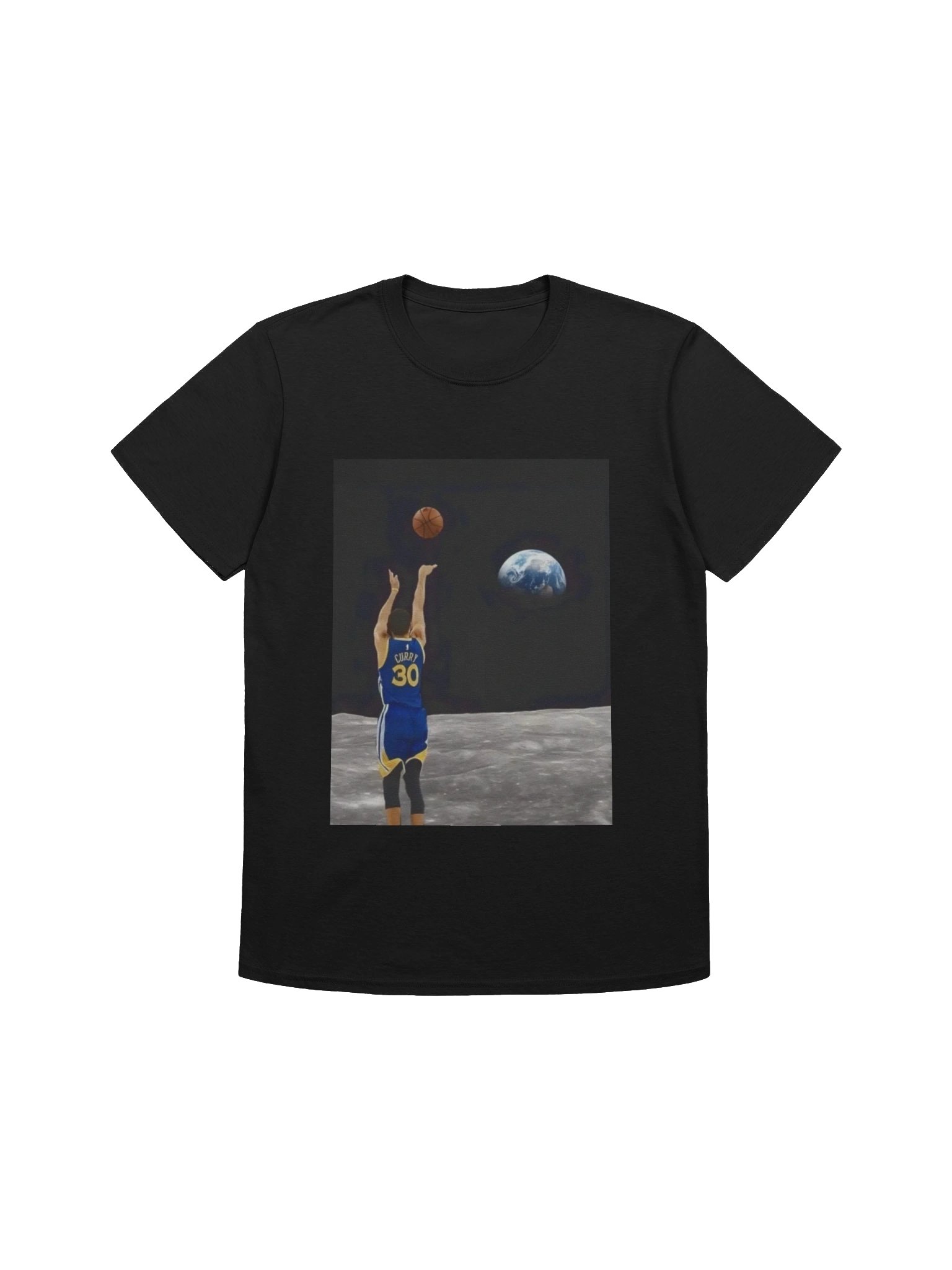 Stephen Curry Shooting From the Moon Shirt product image (1)