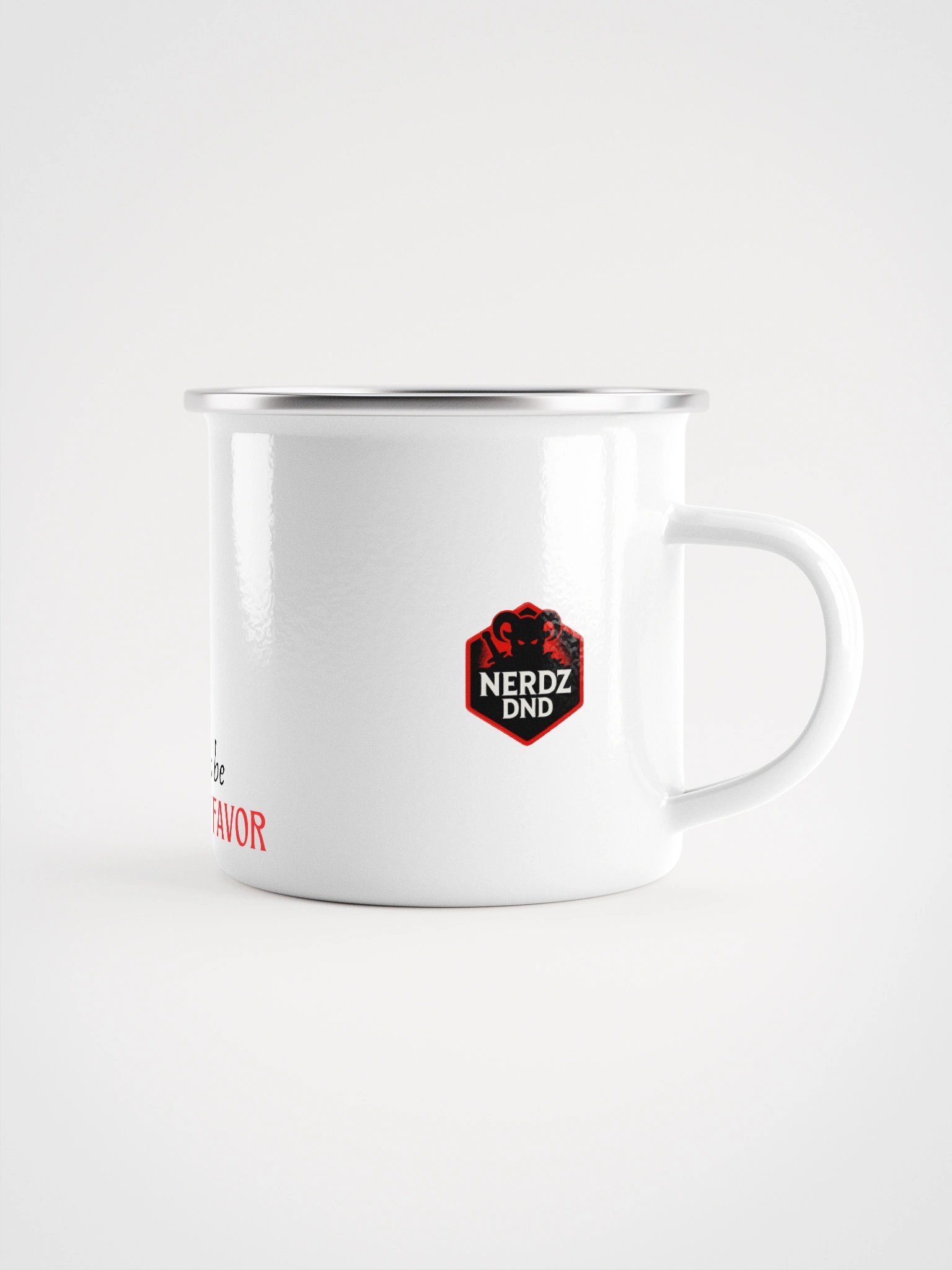 Nerdz DnD 20-Sided Die Enamel Mug product image (1)