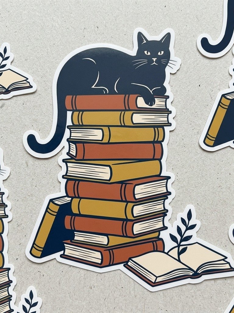 Orange & Gold Book Stack product image (1)