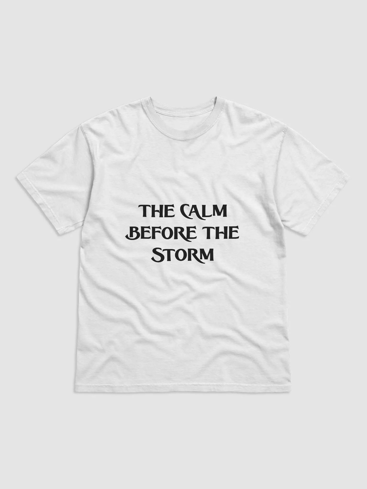 THE CALM BEFORE THE STORM(BLACK PRINT) product image (1)