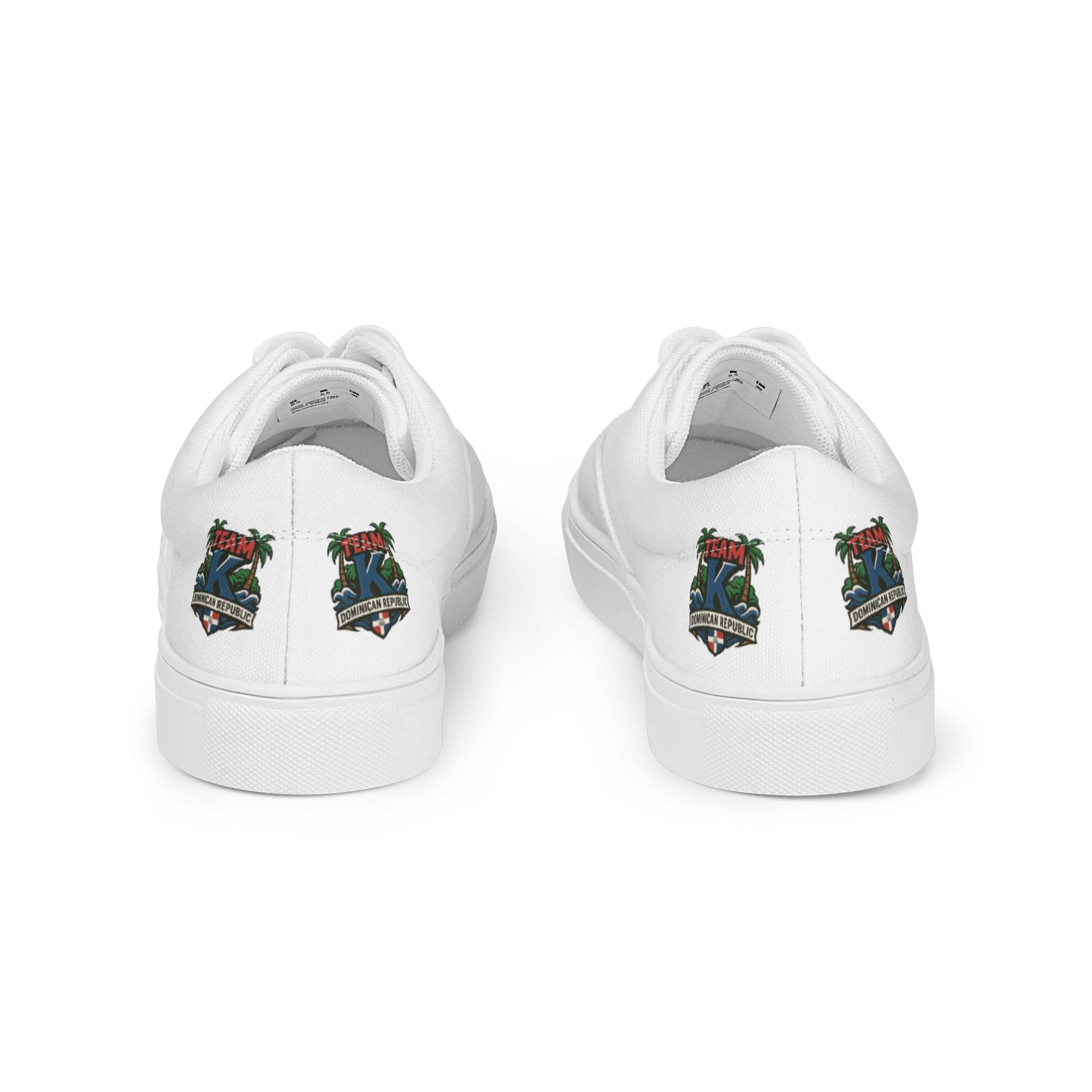 TEAM K Dominican Republic Men's Lace-Up Canvas Shoes product image (4)