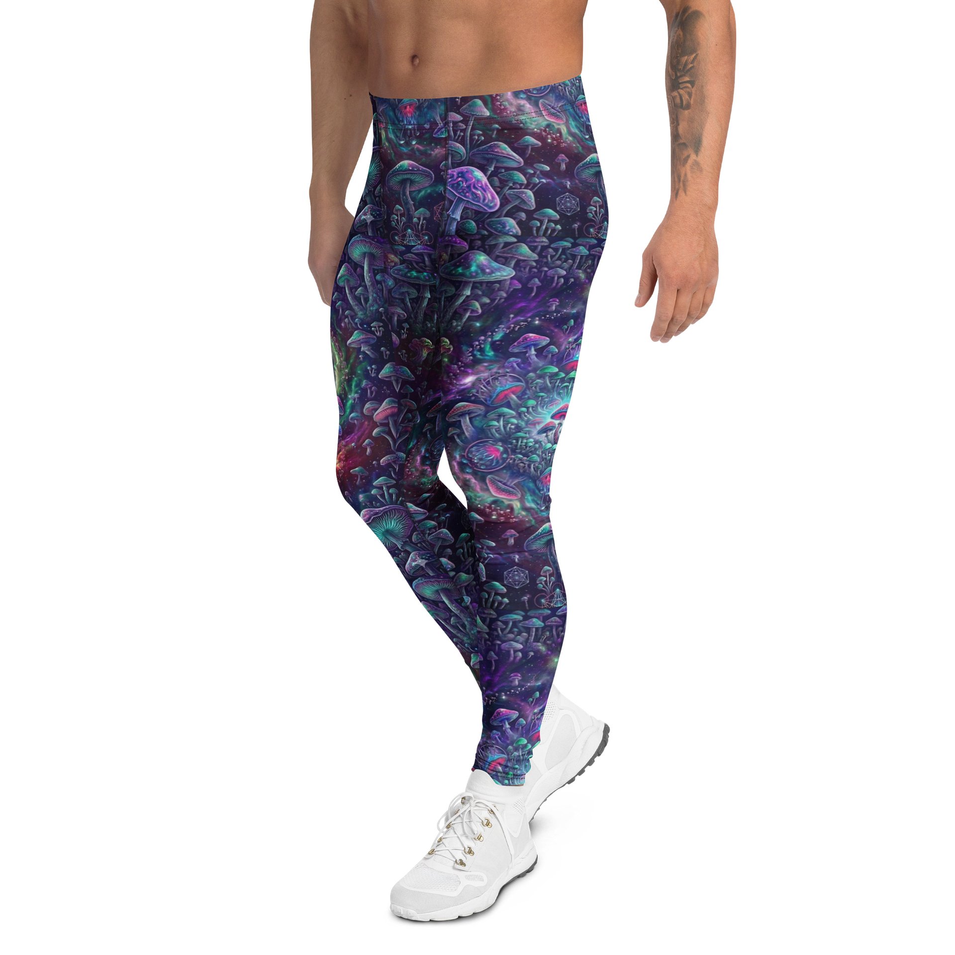 Neon Fungi Flux Tights Mens product image (5)
