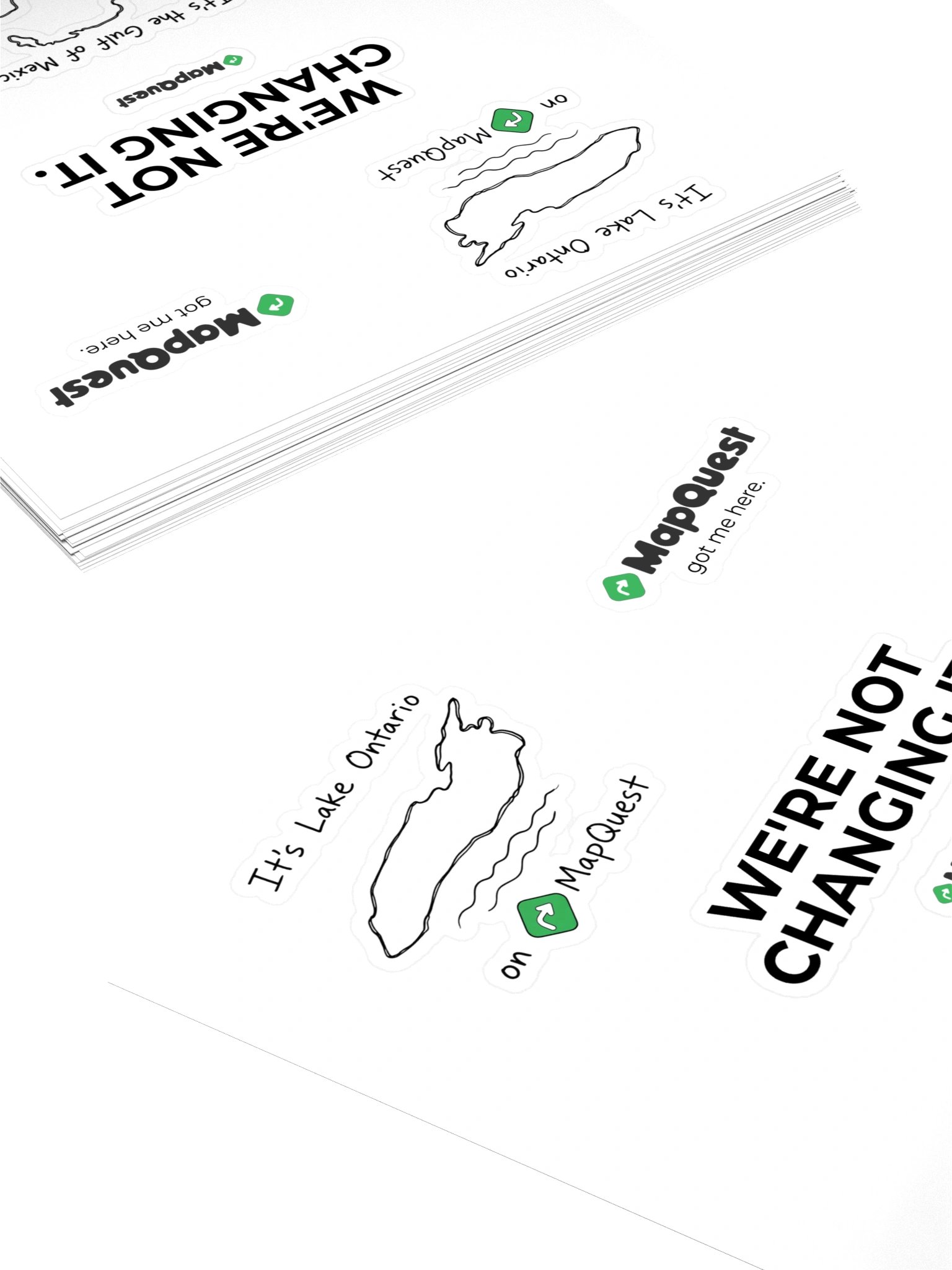 We're Not Changing It Sticker Set product image (4)