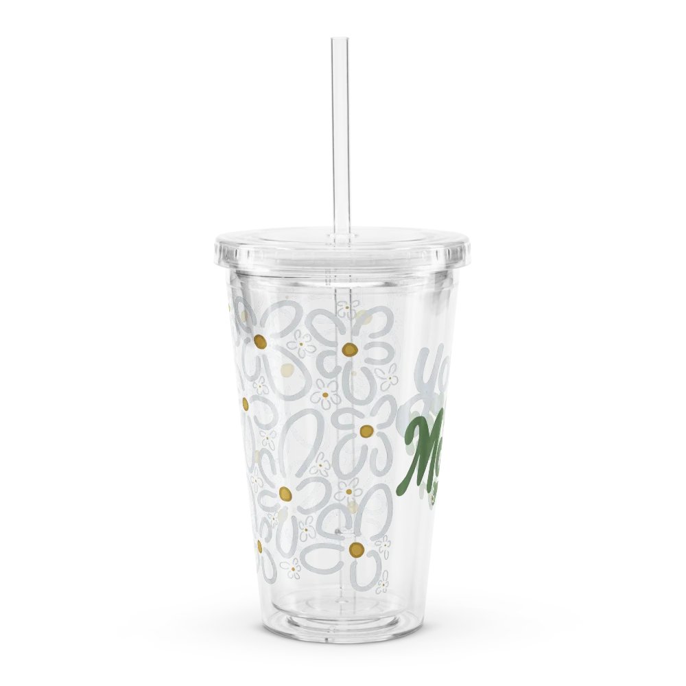 You Matter Flower Clear Cup product image (4)