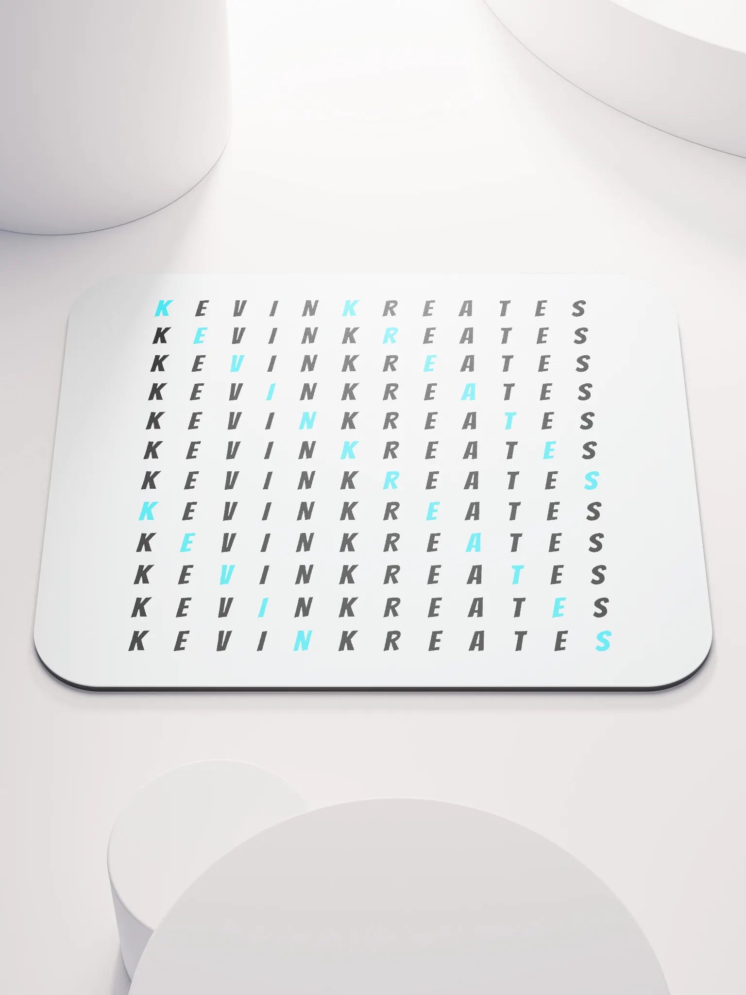 Kevin Kreates Cross-Word Mouse Pad product image (1)
