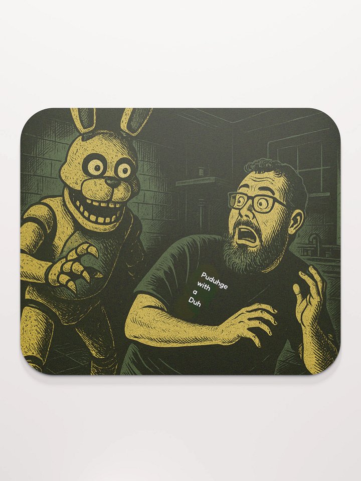 Frightening Encounter Mouse Pad product image (2)