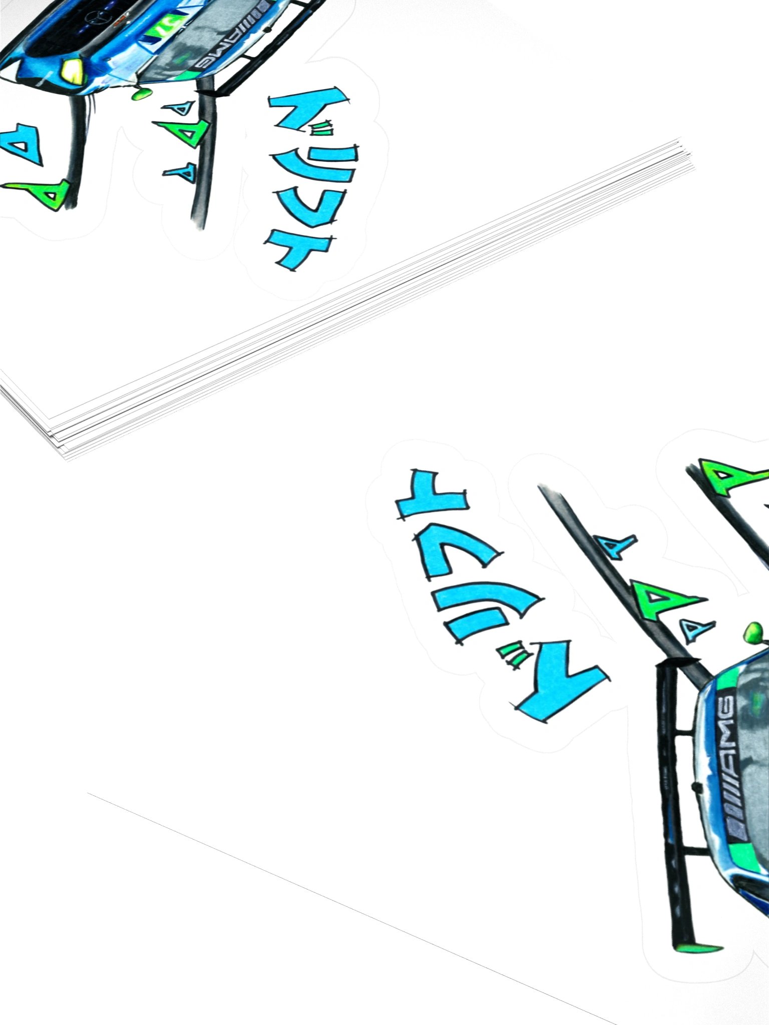 Merc Drift Sticker product image (12)