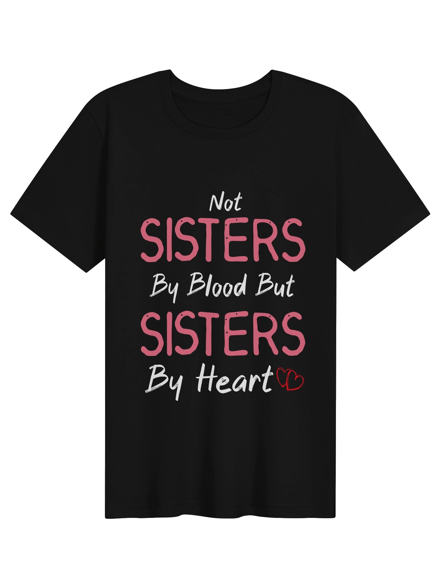 Not Sisters By Blood But Sisters By Heart Cute Bestie Gift product image (31)