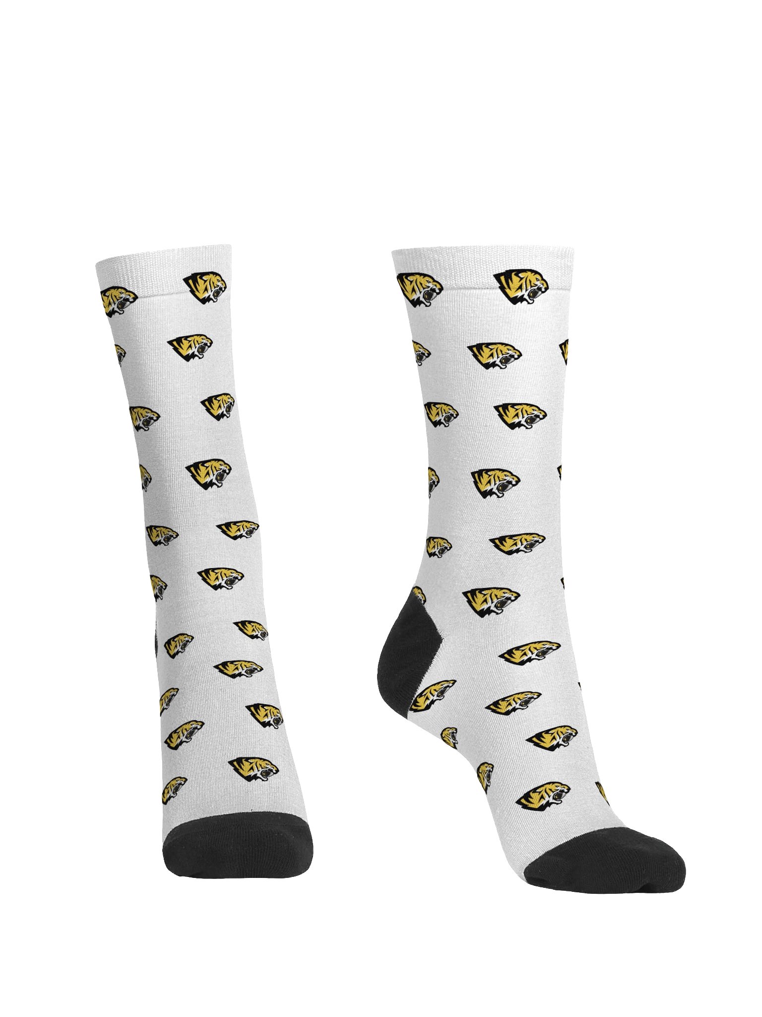 Grid-Pattern Crew Socks product image (2)