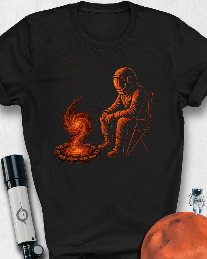 Campfire Galaxy Unisex T-Shirt product image (1)