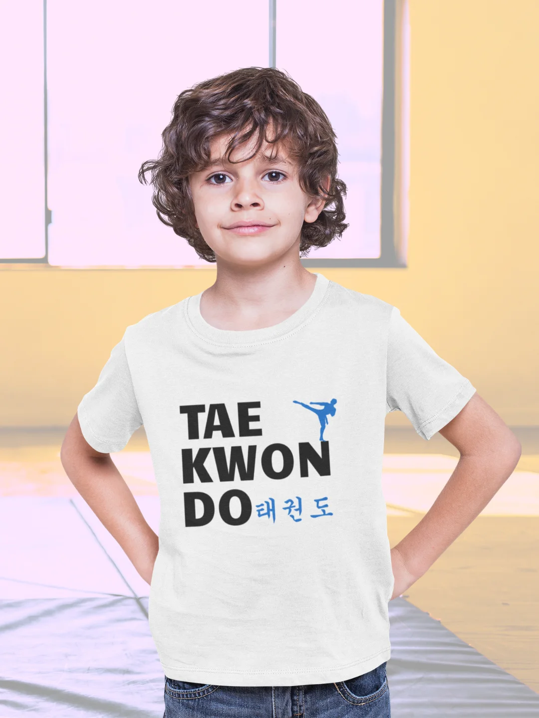 Taekwondo Block Kicker Junior T-shirt product image (3)