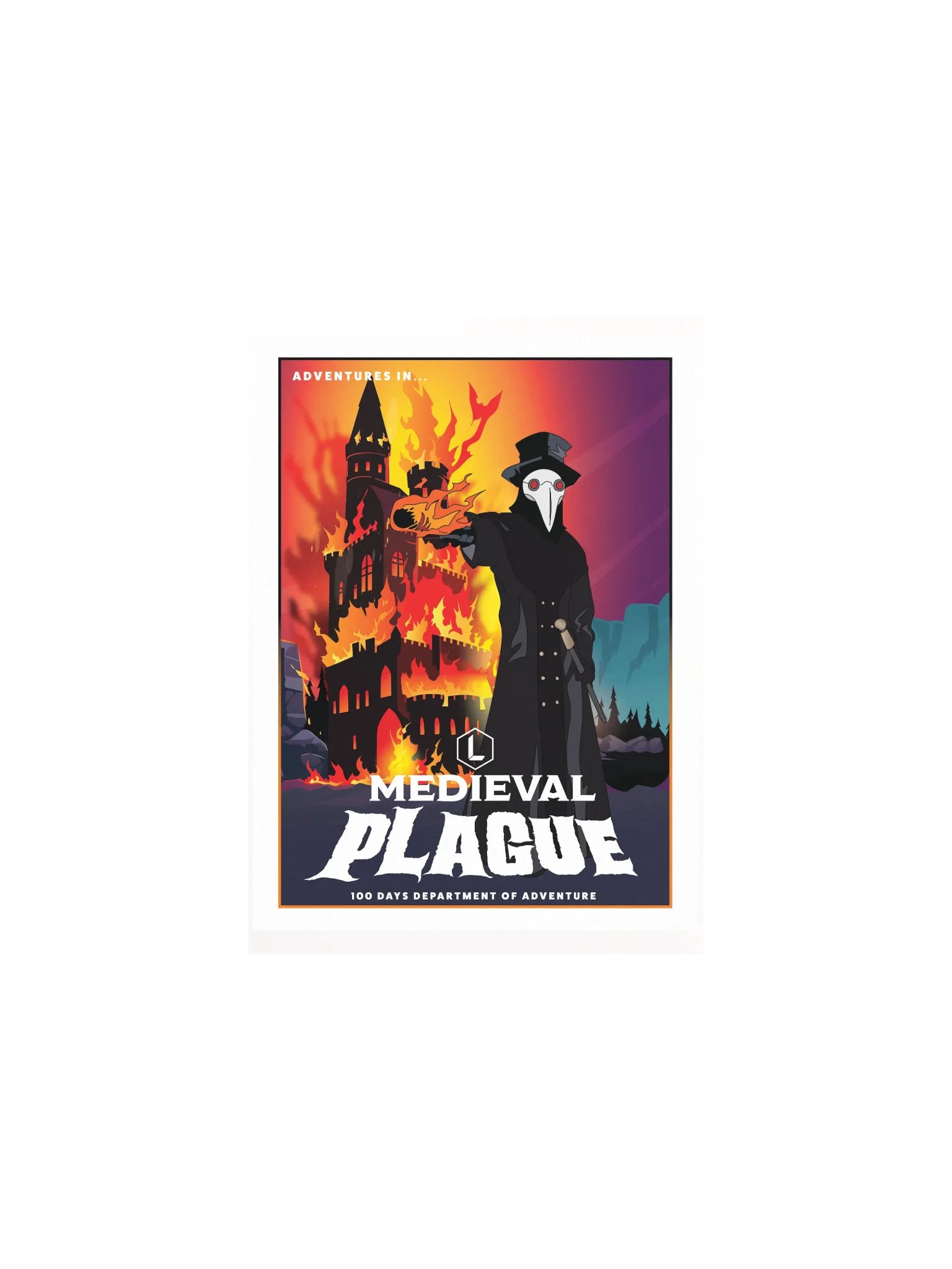 Burn the Plague Poster product image (4)