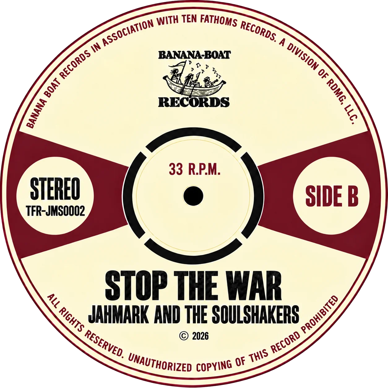 My Revolutionary Friend / Stop The War (7″ Vinyl) product image (2)