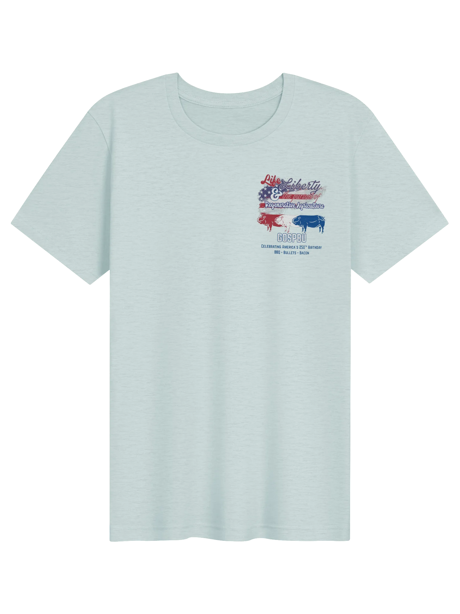Liberty & Bacon Patriotic Pig Tee product image (1)