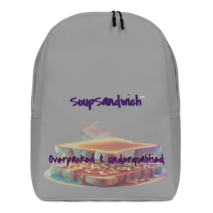 "Overpacked & Underqualified" Backpack product image (1)