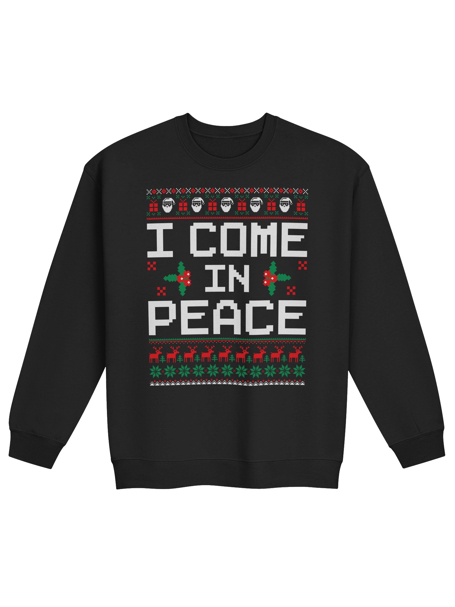 I Come In Peace Ugly Christmas Sweater product image (5)