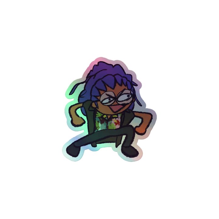Holographic SCAMPIN' Sticker! product image (1)