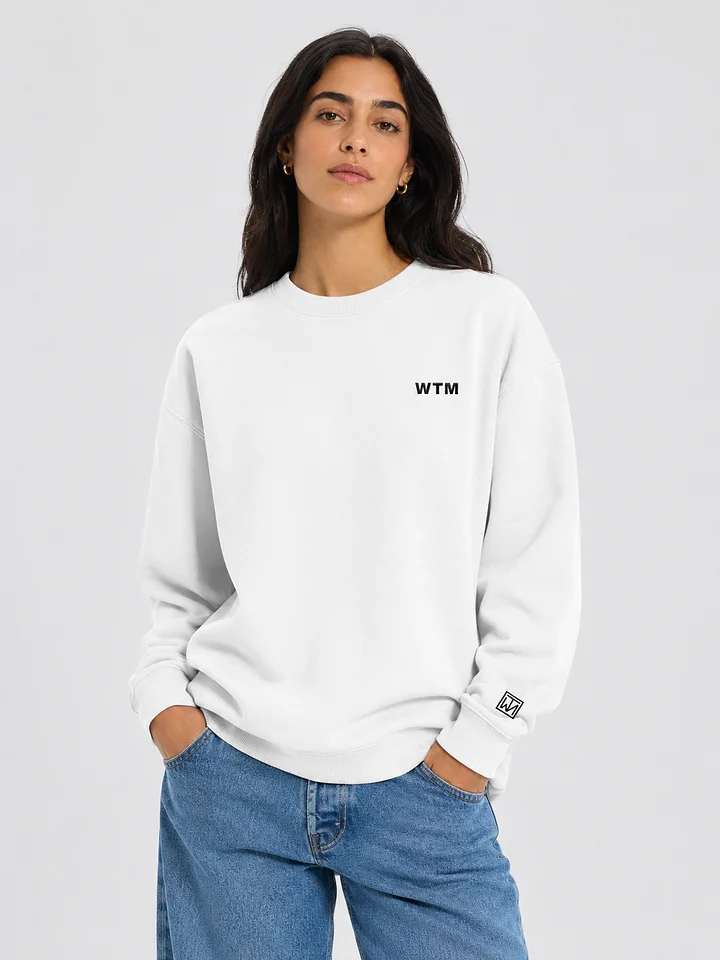 Foundation WTM Embroidered Crewneck — Dark Stitch product image (2)