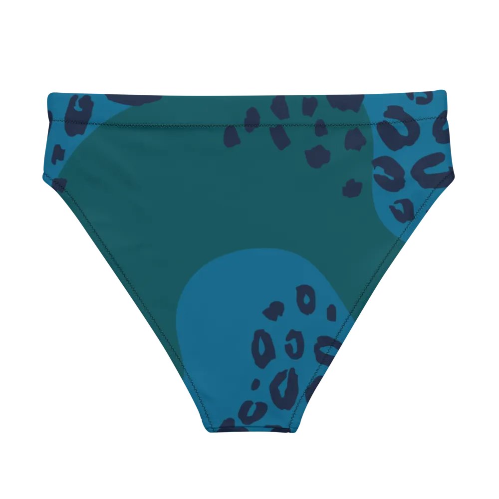 Flowing Teal All-Over Bikini Bottoms product image (4)
