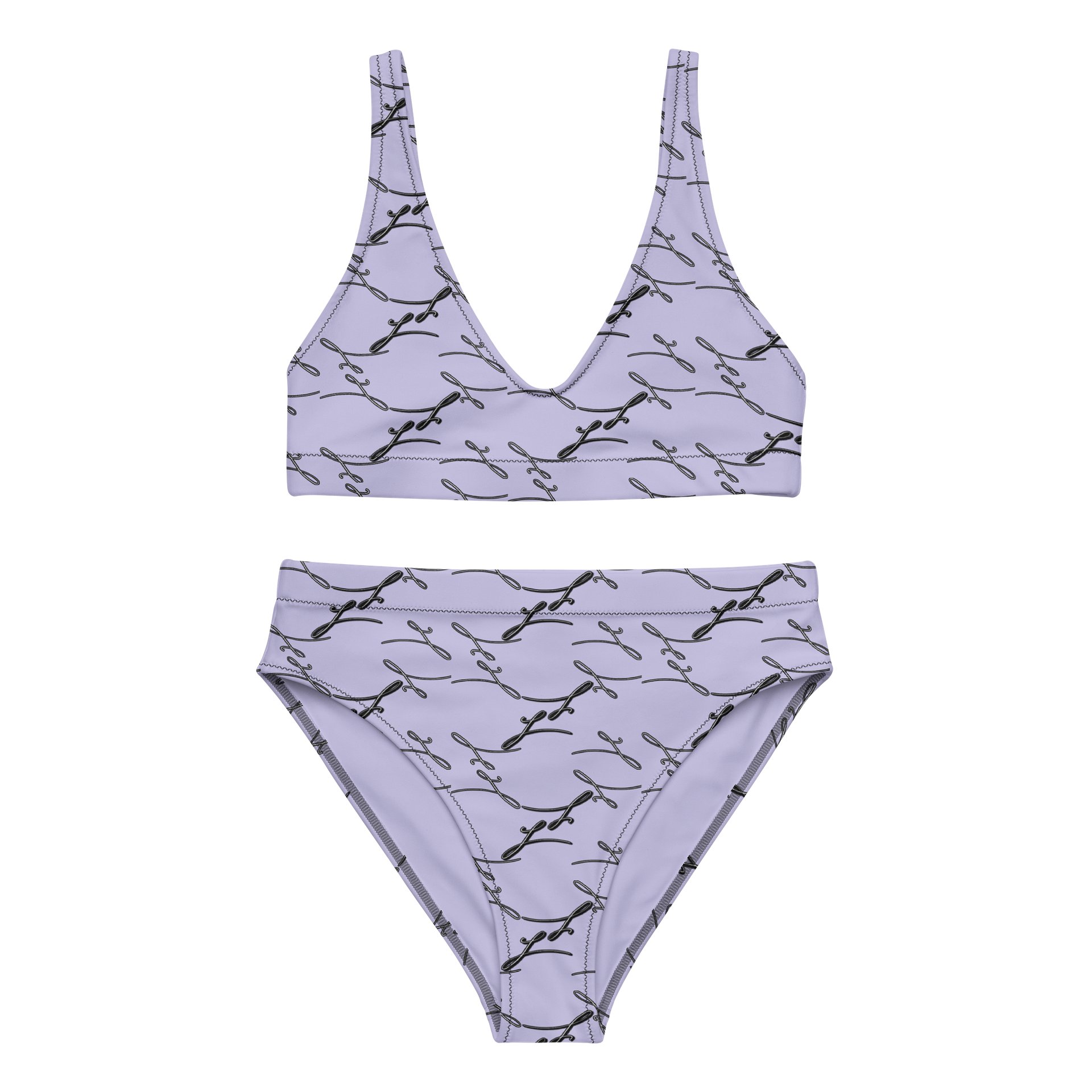 Blush Haze | High Waisted Bikini product image (2)