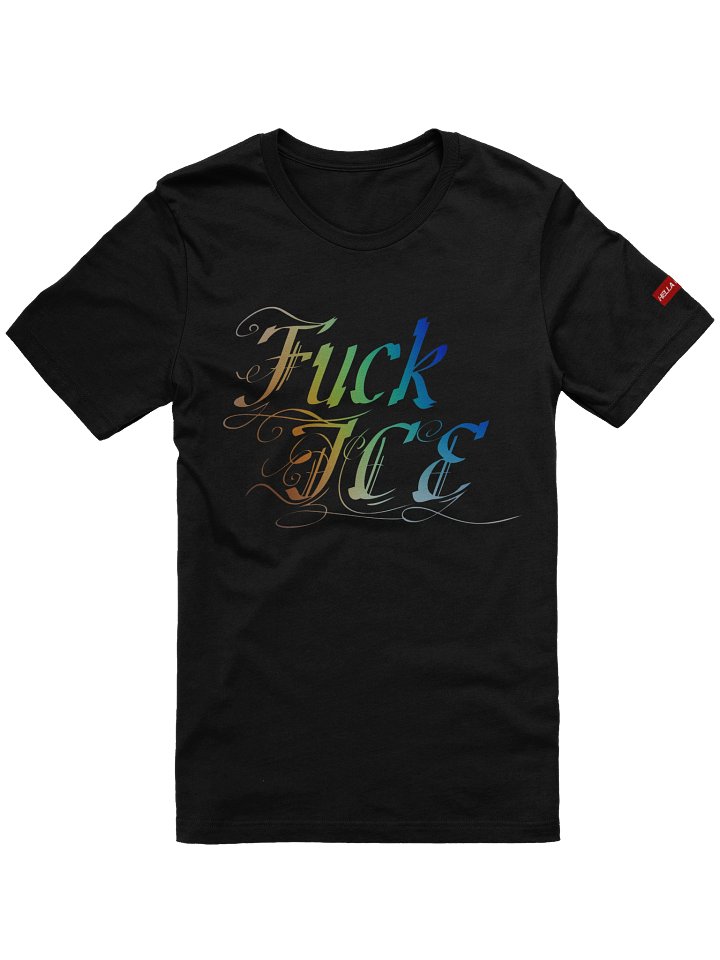Fuck ICE rainbow tee product image (2)