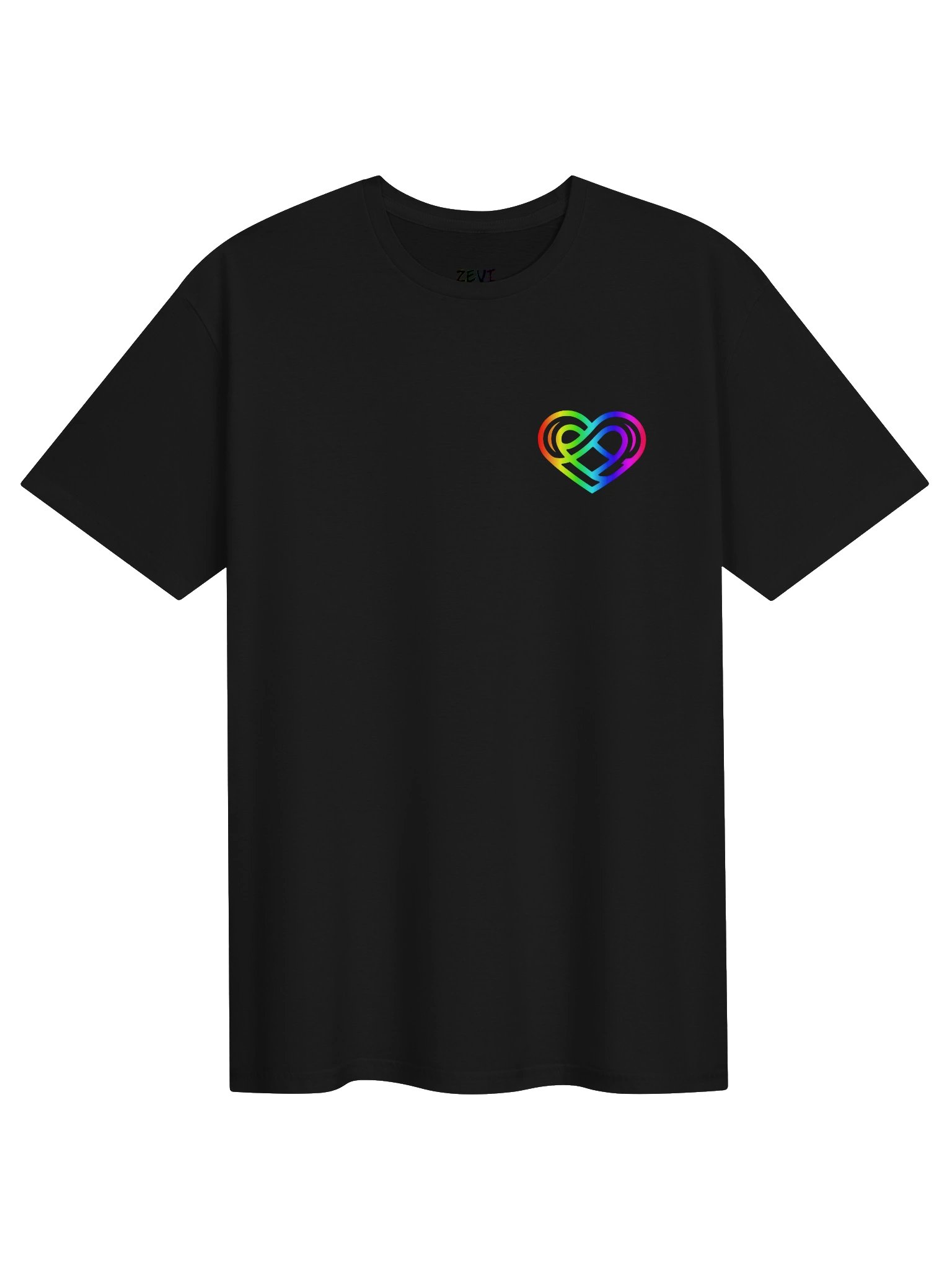 Zevi Signature Rainbow Logo Tee product image (1)