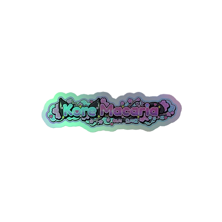 Logo 2.0 Sticker (Holo) product image (2)