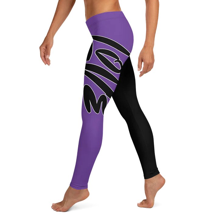 Love - Black & Purple - Leggings product image (1)