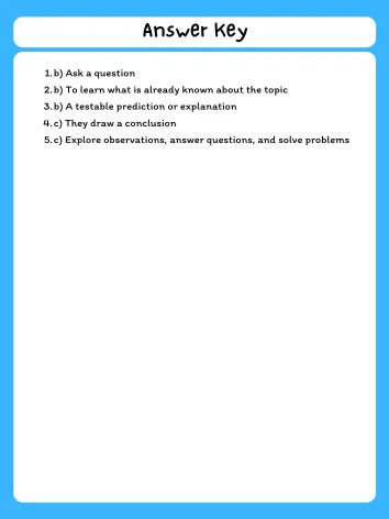 Scientific Method Reading Passage with Comprehension Questions product image (3)