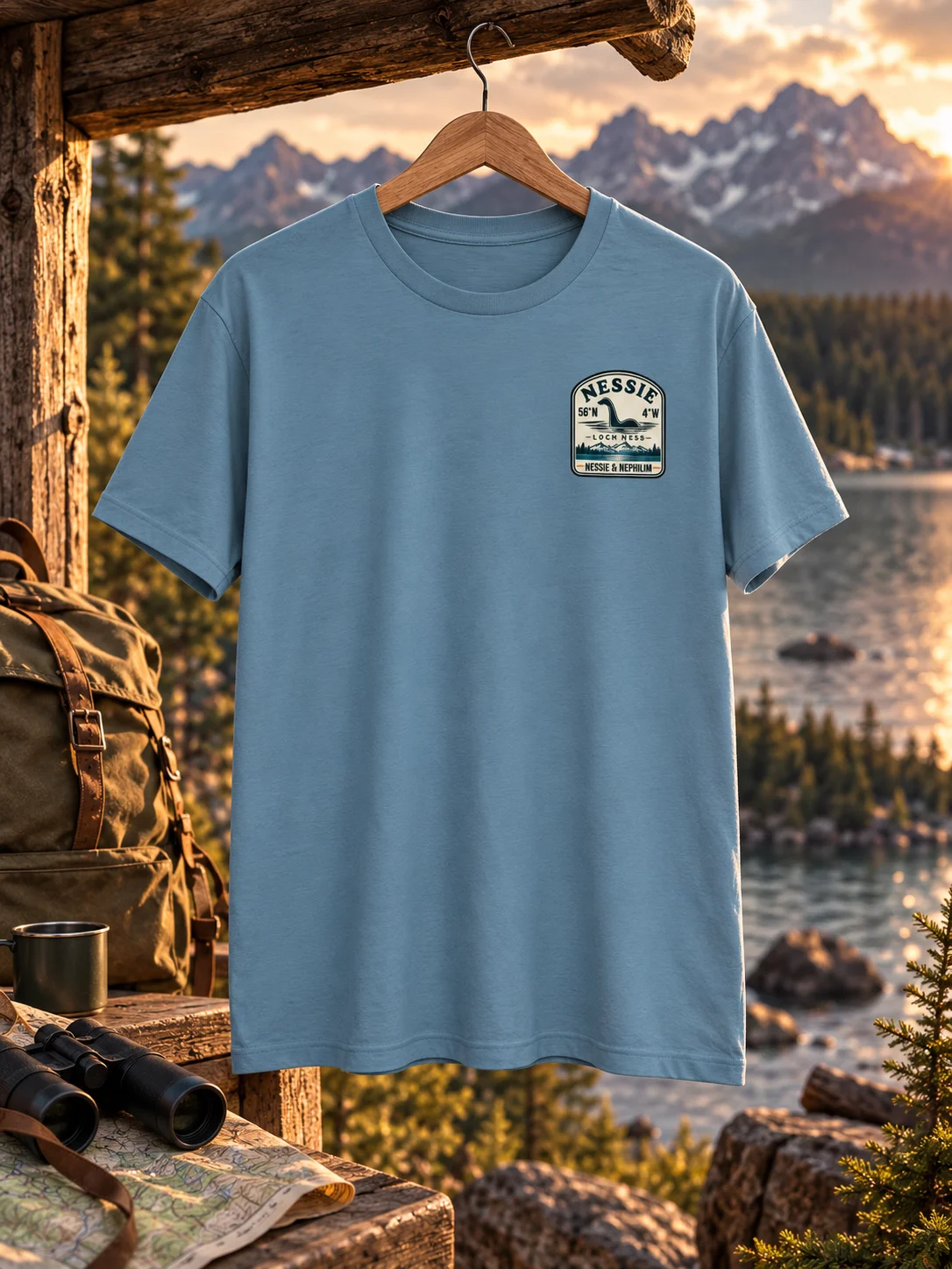 Nessie Coordinates Tshirt product image (1)