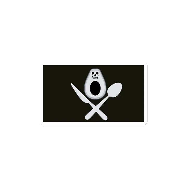 Pirate Avocado Magnet product image (2)