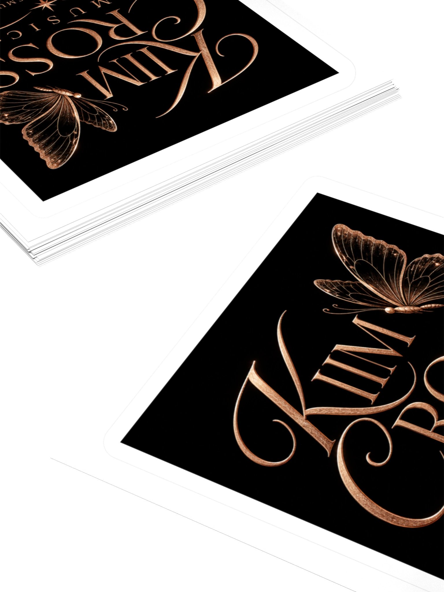 Kim Cross Music Butterfly Sticker product image (11)