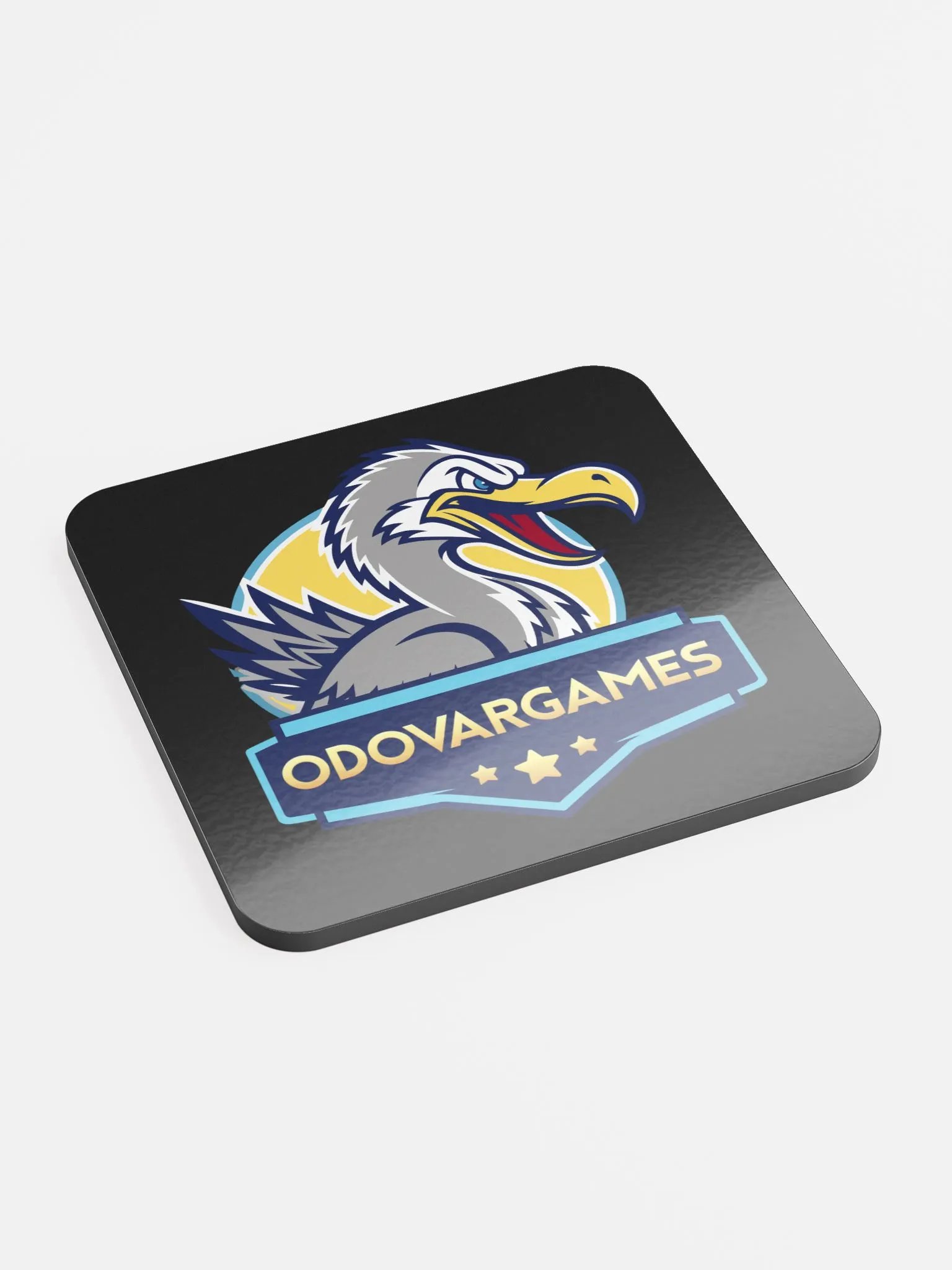 OdovarGame Glossed Cork Coaster product image (1)