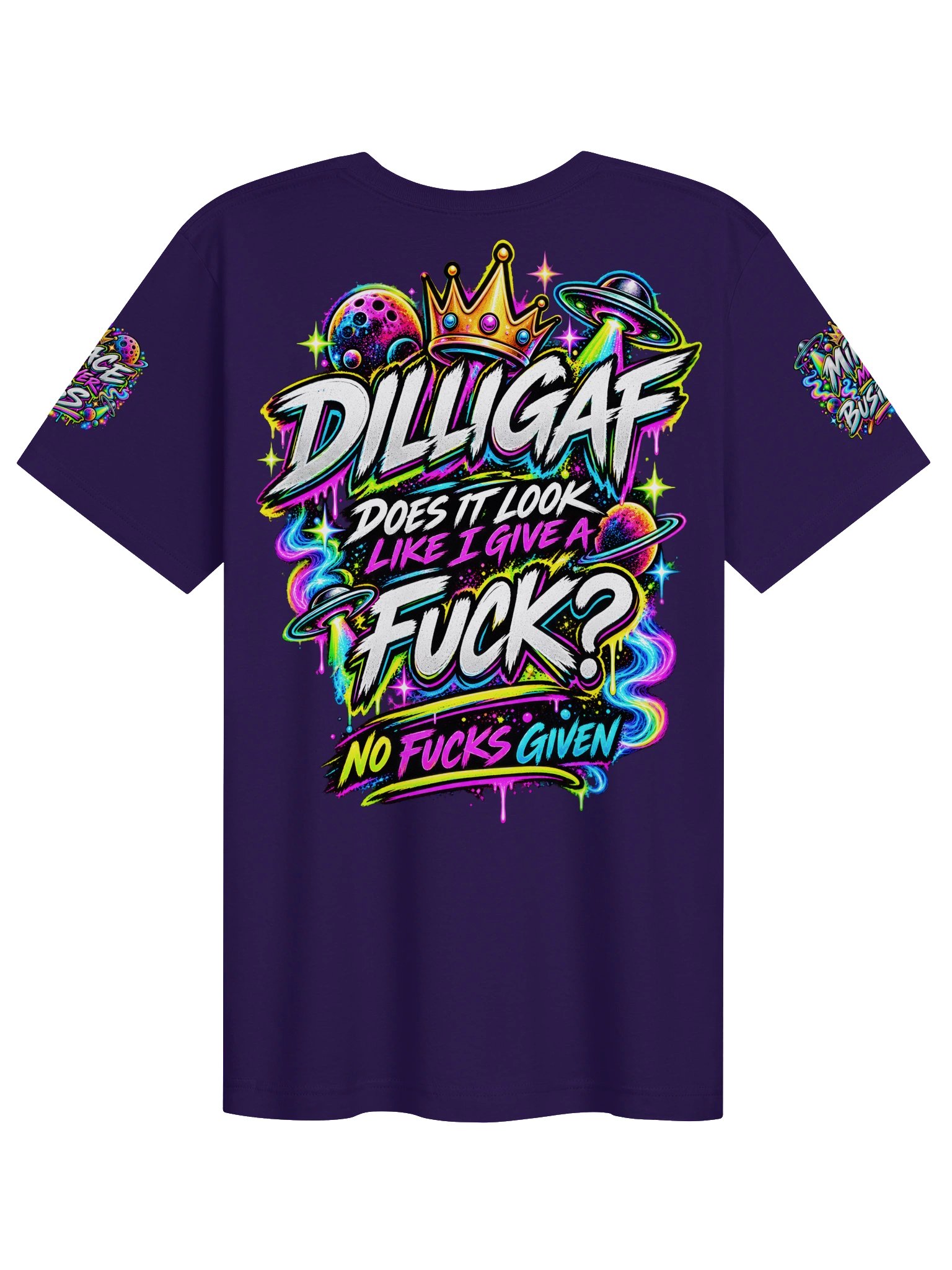 Multicolor DILLIGAF Cosmic Tee product image (22)