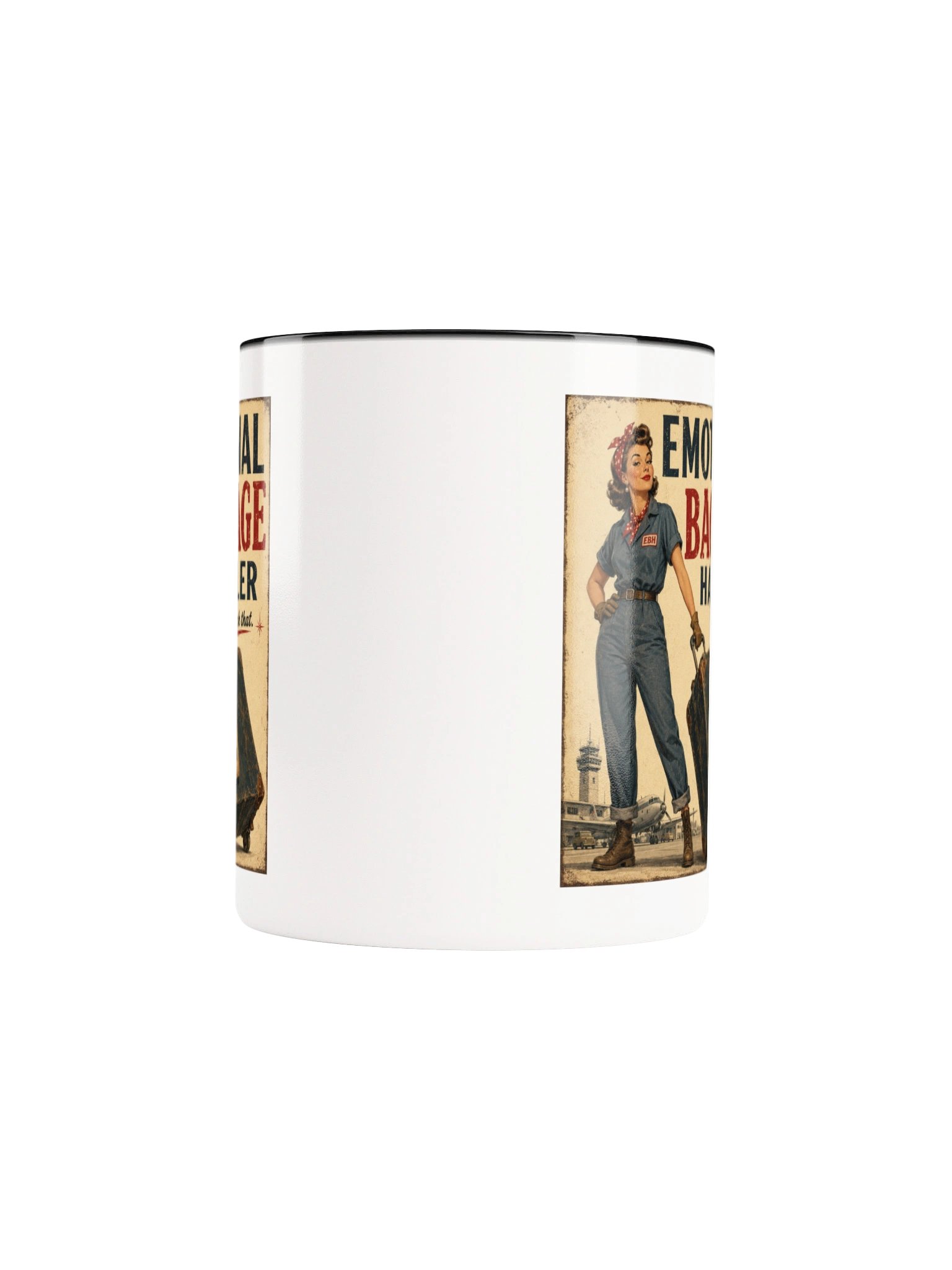 Emotional Baggage Handler: 40 Years of Stuff | Vintage Style Ceramic Mug product image (82)
