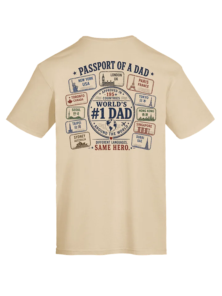 Dad Around the World Tee product image (1)