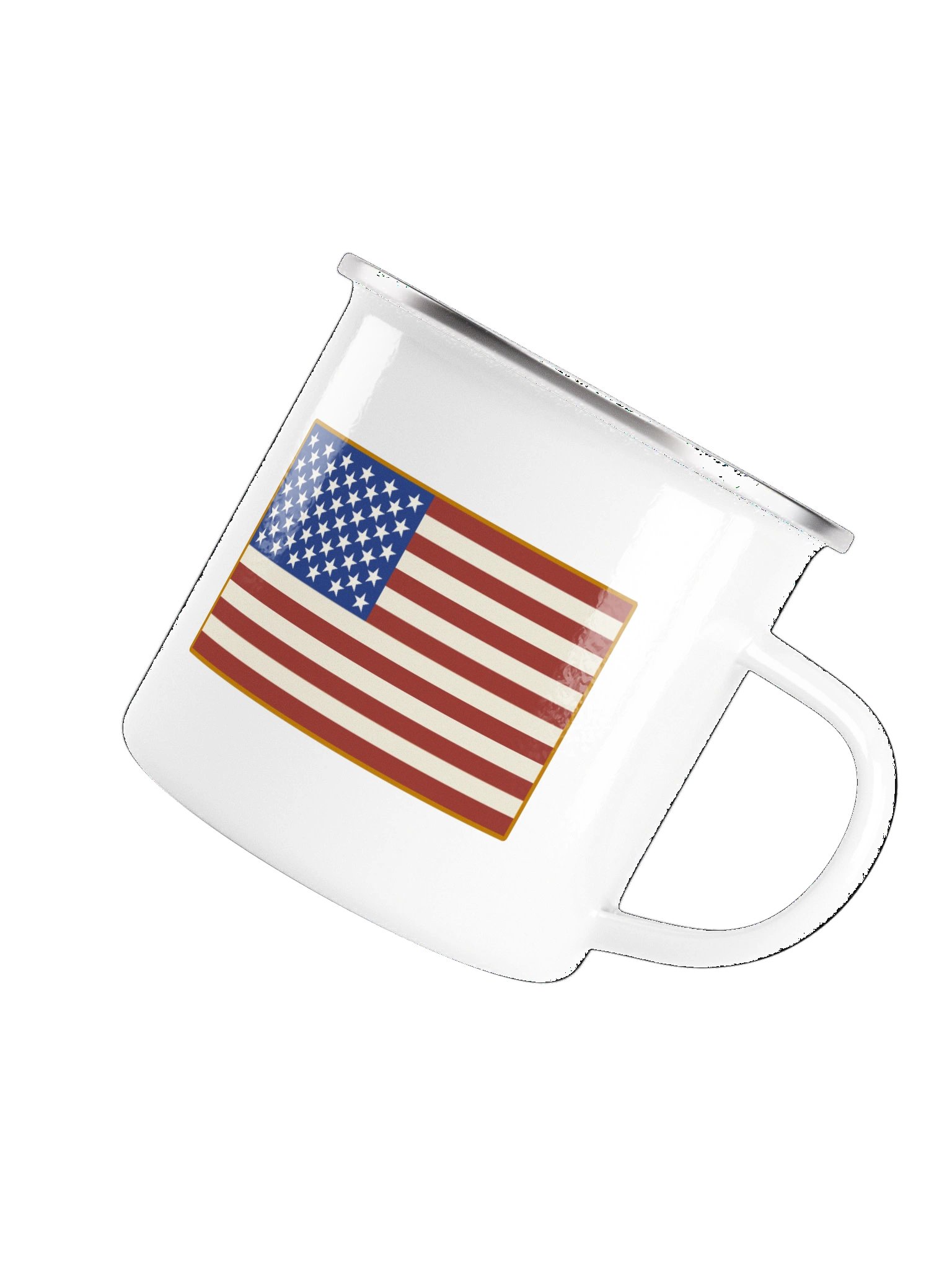 Channel Logo with Flag Enamal Mug - Semiquincentennial Edition product image (5)