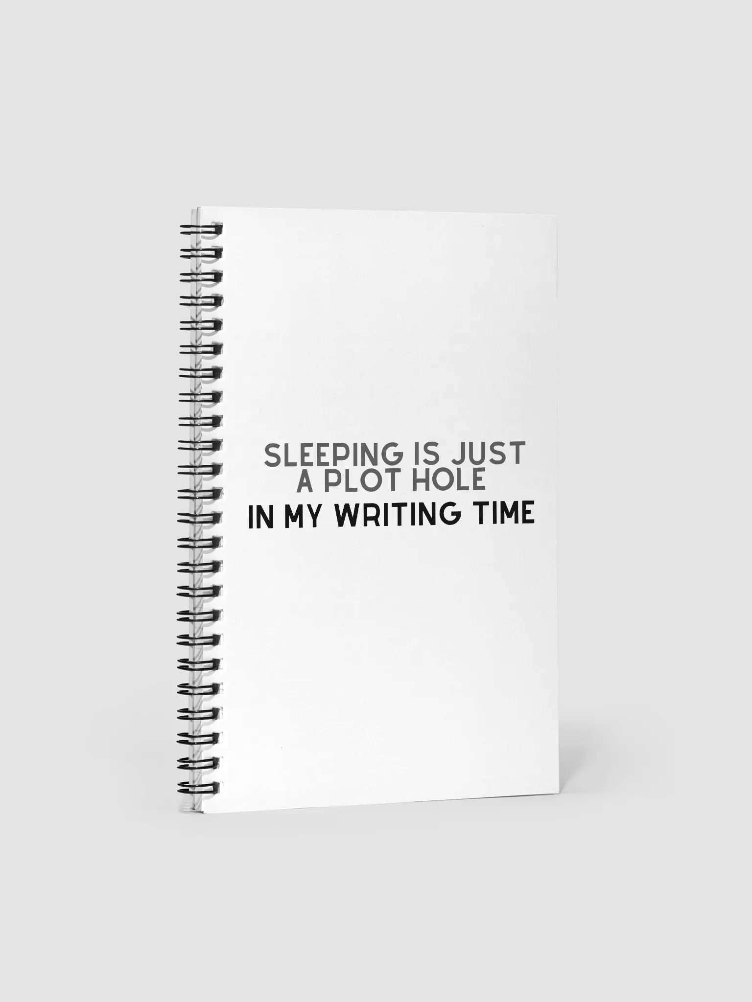 Plot Hole Writing Time Notebook product image (1)