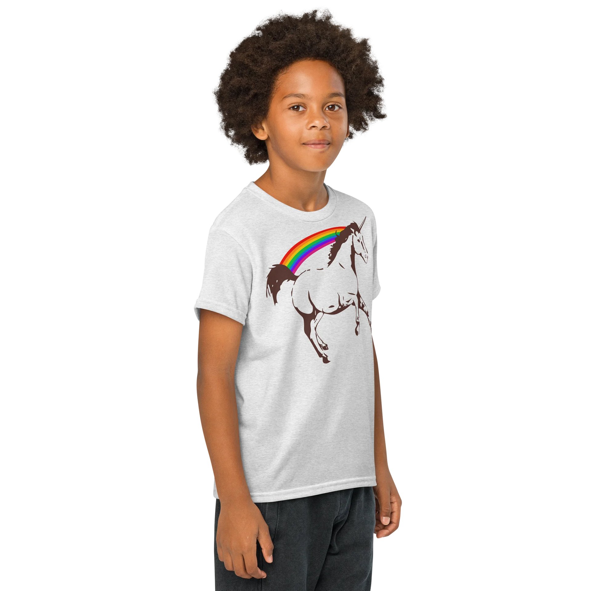 Young X-23 Rainbow Unicorn Logan Youth Cosplay Tee product image (4)