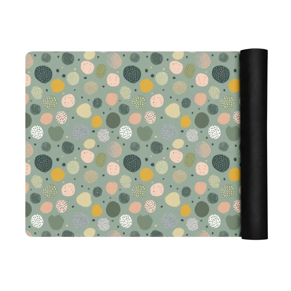 Green Boho Yoga Mat by Treasure Pie product image (2)