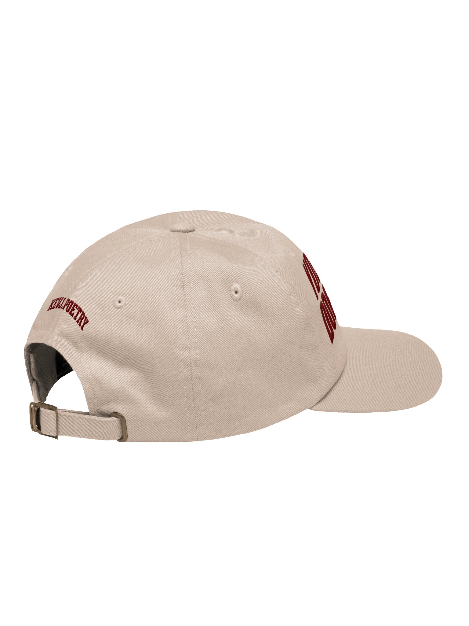 Your Poetry Doesn't Suck Dad Hat - Stone/Maroon product image (4)