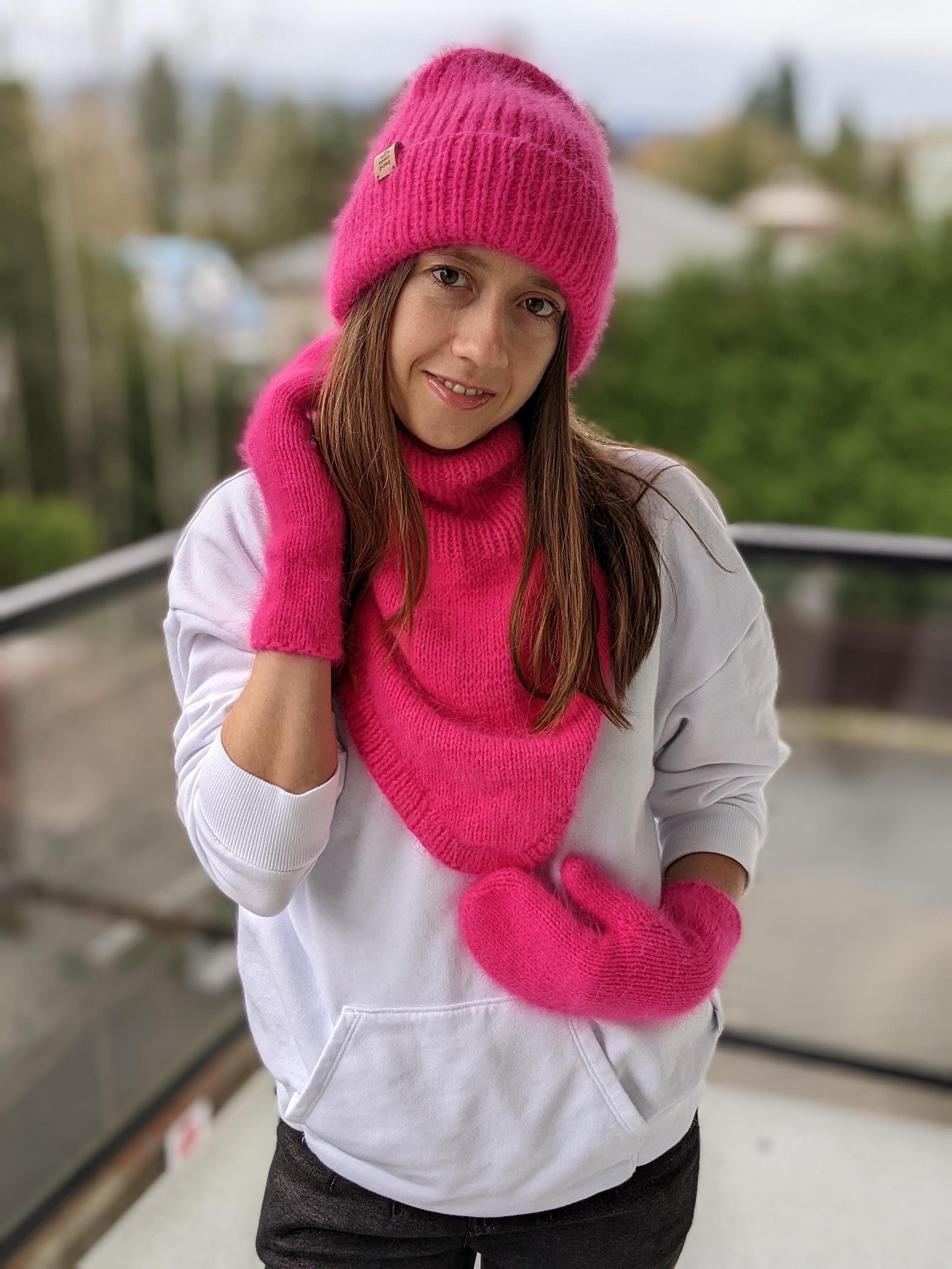 Ribbed Knit Winter Hat Pattern product image (4)