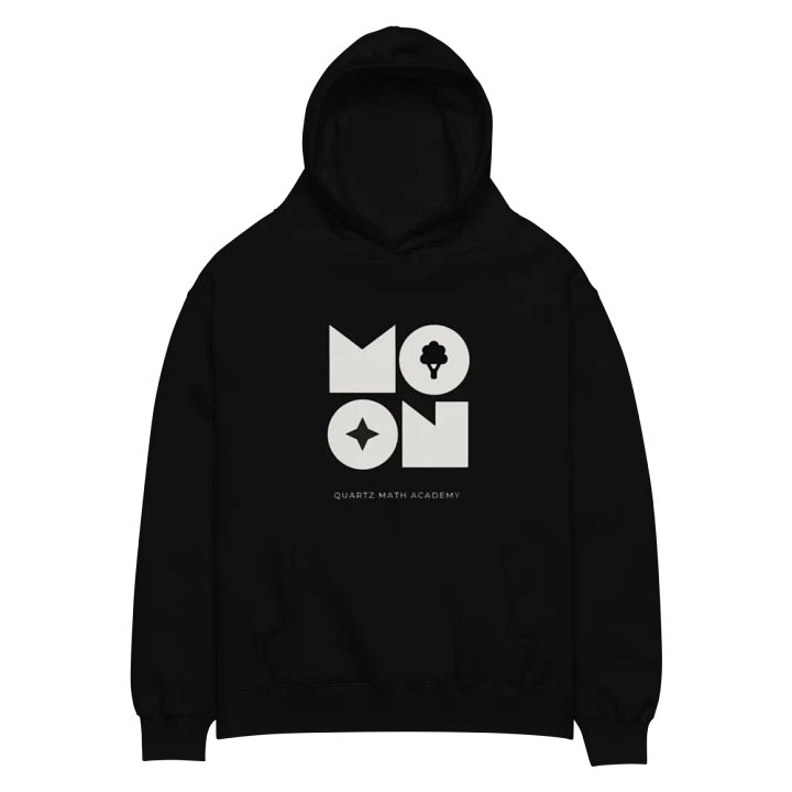 quartz math apparel Moon Collection Hoodie product image (2)