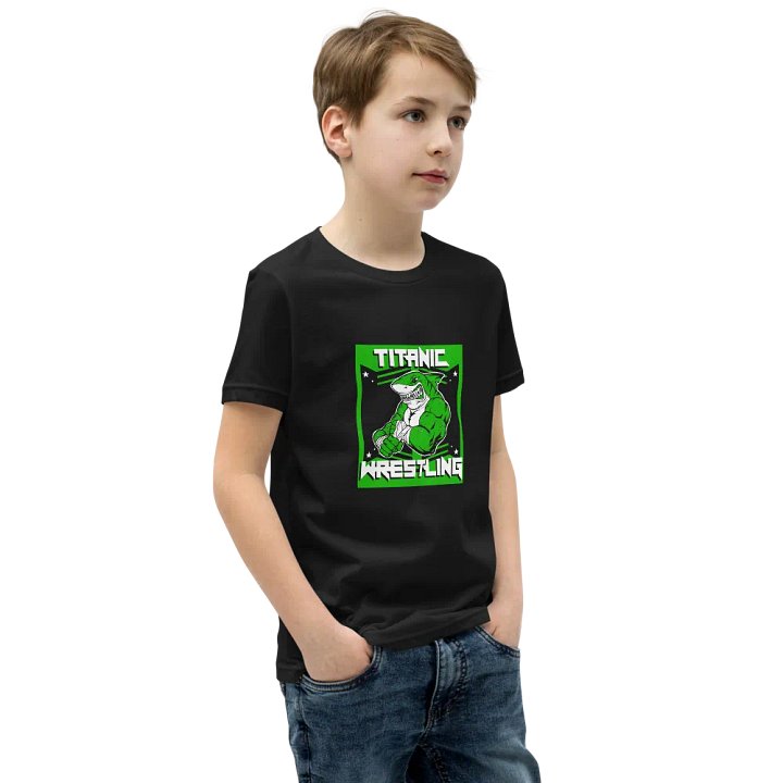 Kids Shark Tee - BLACK product image (2)