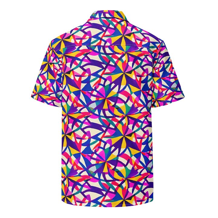 Rainbow Shapes Hawaiian Shirt product image (2)